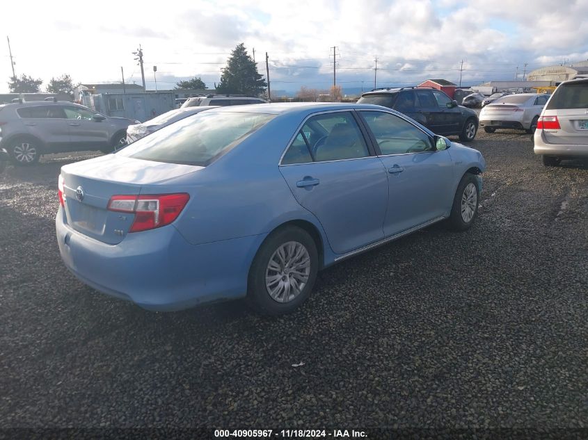2013 TOYOTA CAMRY HYBRID VIN: 4T1BD1FK3DU086863