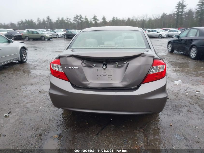 2012 Honda Civic Lx VIN: JHMFB2F57CS003200 Lot: 40905969