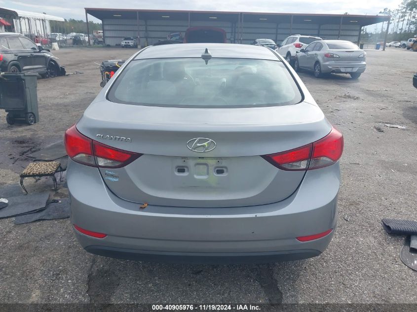 2016 Hyundai Elantra Se VIN: 5NPDH4AE8GH790284 Lot: 40905976