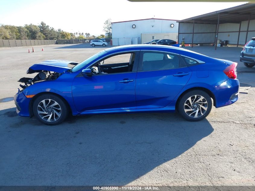 2017 Honda Civic Ex VIN: 2HGFC2F72HH508139 Lot: 40905990