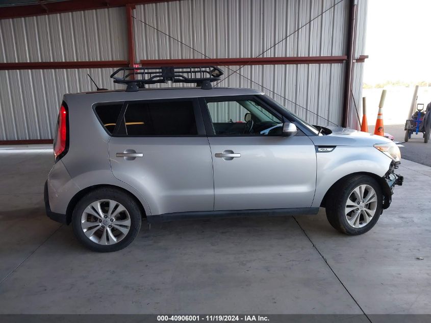 2014 Kia Soul + VIN: KNDJP3A59E7701050 Lot: 40906001