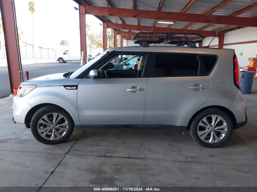 2014 Kia Soul + VIN: KNDJP3A59E7701050 Lot: 40906001