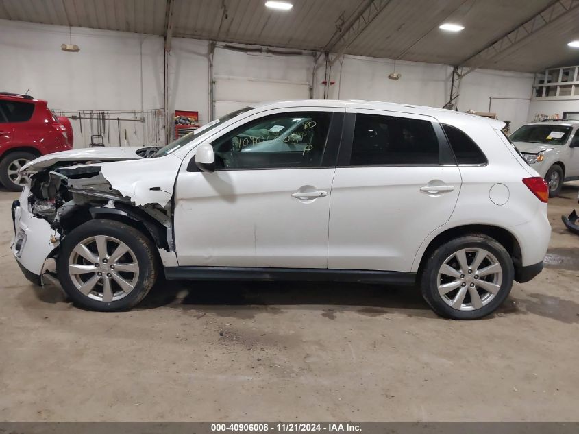 2015 Mitsubishi Outlander Sport Se VIN: 4A4AR4AU5FE012250 Lot: 40906008