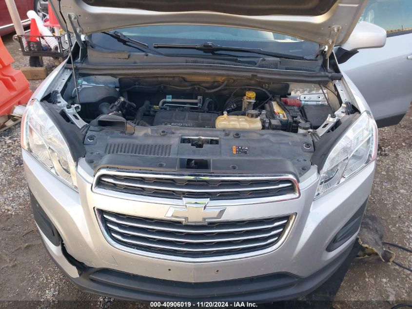 2015 Chevrolet Trax 1Ls VIN: 3GNCJKSB9FL238338 Lot: 40906019