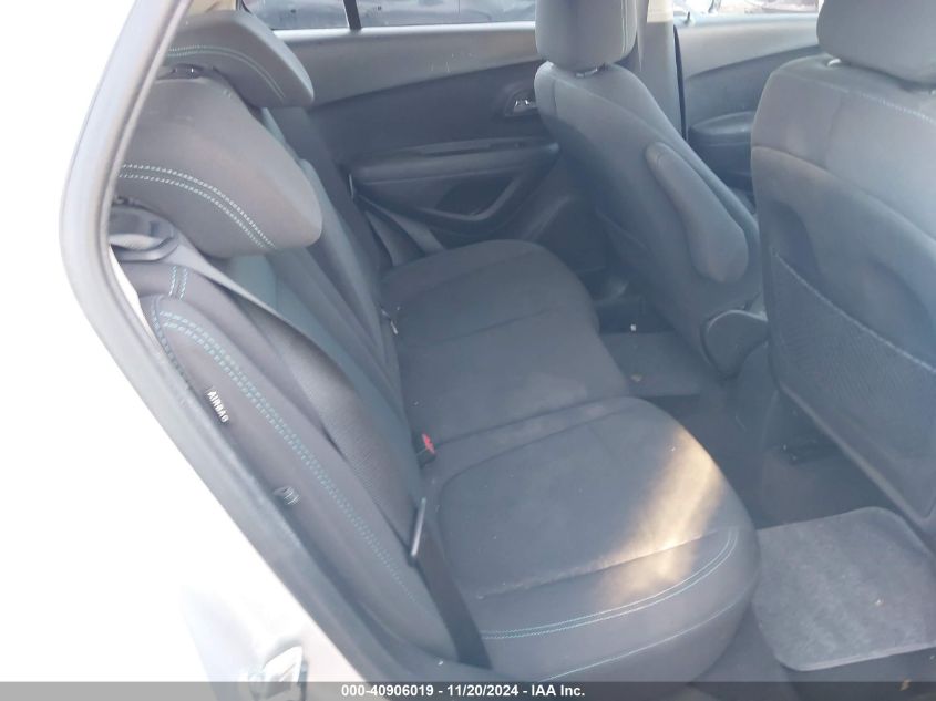 2015 Chevrolet Trax 1Ls VIN: 3GNCJKSB9FL238338 Lot: 40906019