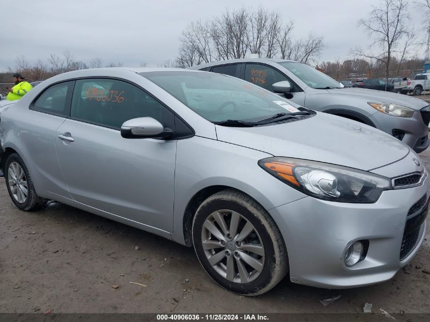 2014 Kia Forte Koup Ex VIN: KNAFX6A89E5225280 Lot: 40906036