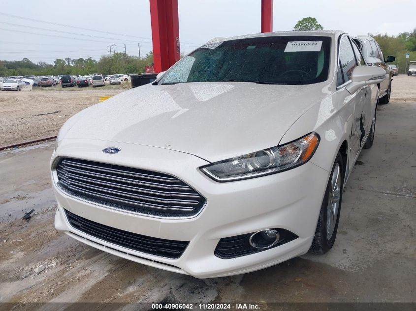 2016 Ford Fusion Hybrid Titanium VIN: 3FA6P0RU8GR184034 Lot: 40906042