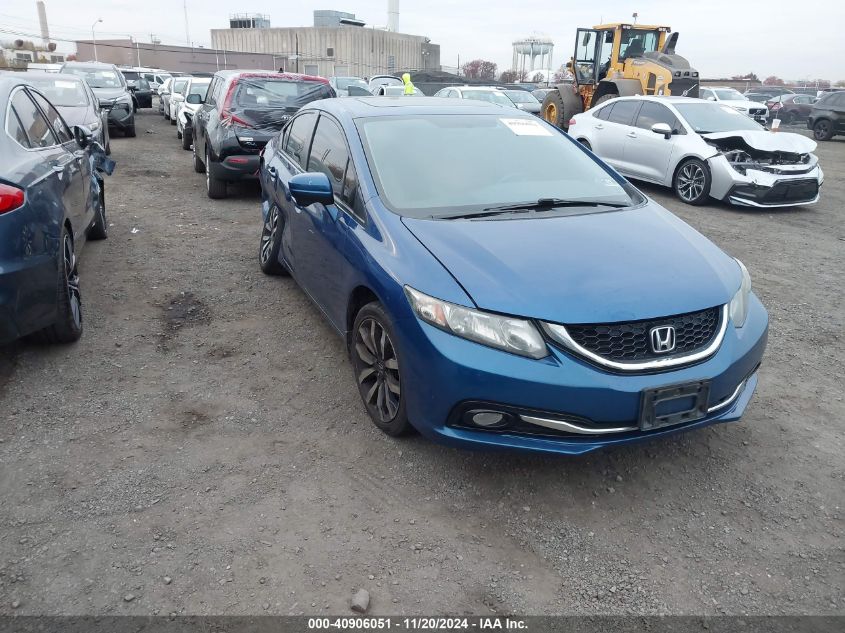 VIN 19XFB2F92EE242566 2014 Honda Civic, Ex-L no.1