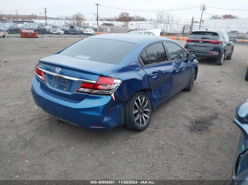 VIN 19XFB2F92EE242566 2014 Honda Civic, Ex-L no.4