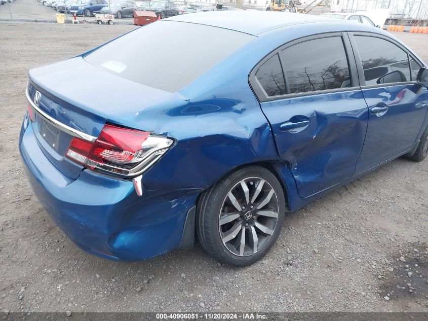 VIN 19XFB2F92EE242566 2014 Honda Civic, Ex-L no.6