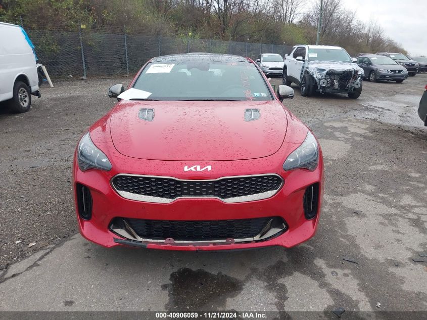 2023 Kia Stinger Gt2 VIN: KNAE55LC7P6122840 Lot: 40906059