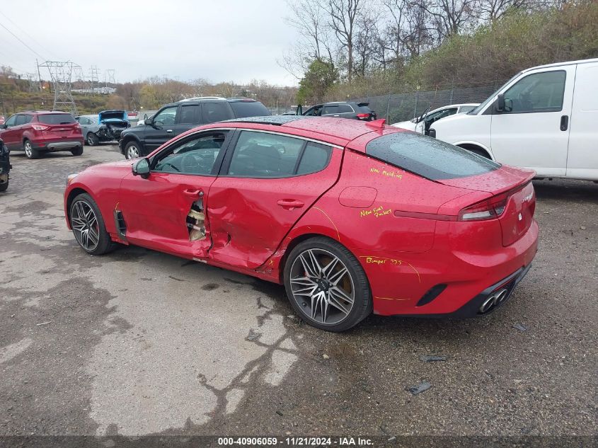 2023 Kia Stinger Gt2 VIN: KNAE55LC7P6122840 Lot: 40906059