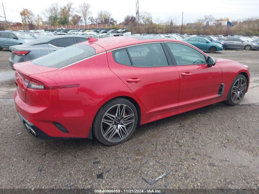 2023 Kia Stinger Gt2 VIN: KNAE55LC7P6122840 Lot: 40906059