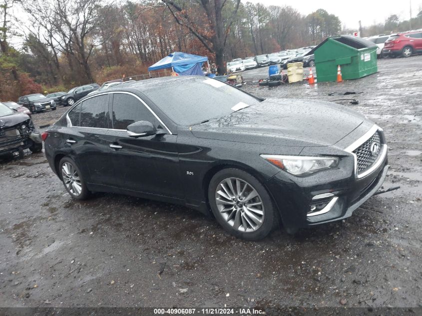 2020 Infiniti Q50 Luxe Awd VIN: JN1EV7AR7LM253121 Lot: 40906087