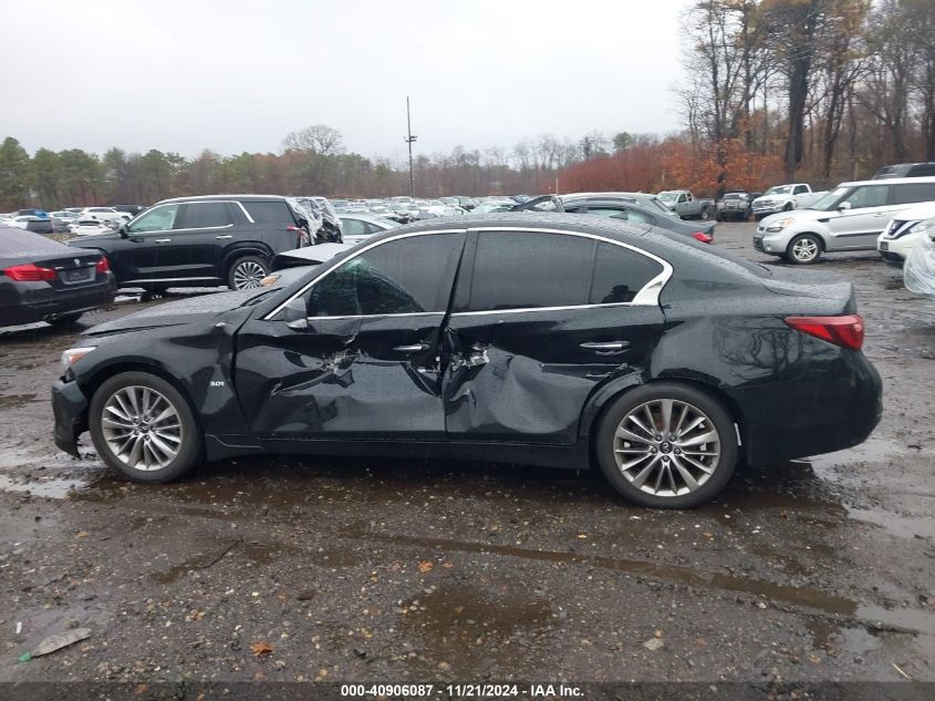 2020 Infiniti Q50 Luxe Awd VIN: JN1EV7AR7LM253121 Lot: 40906087