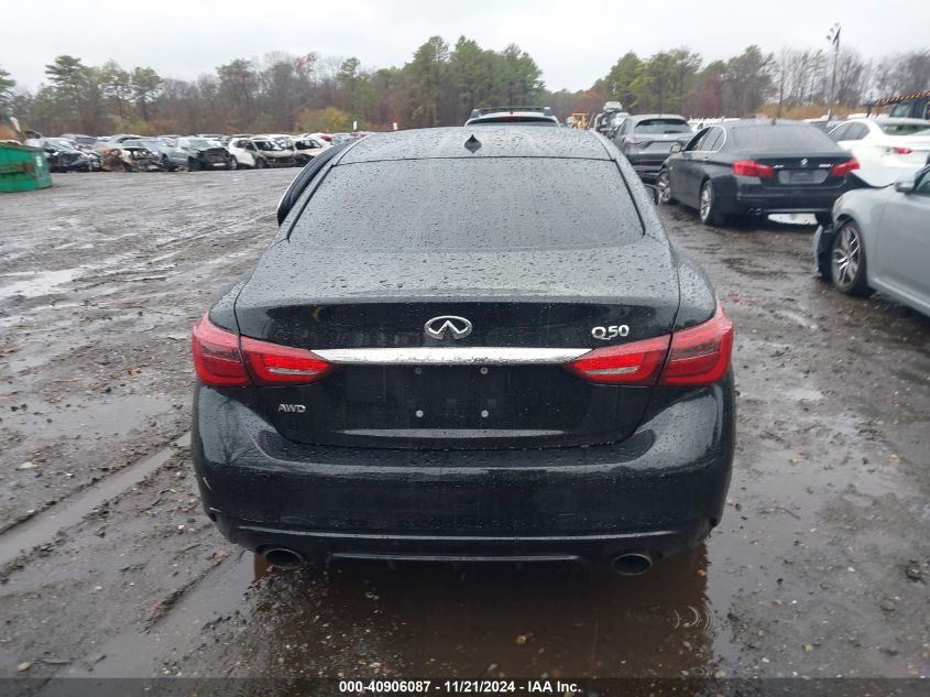 2020 Infiniti Q50 Luxe Awd VIN: JN1EV7AR7LM253121 Lot: 40906087