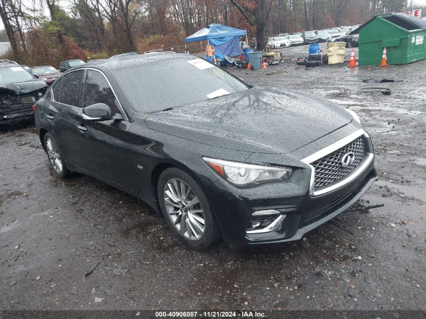 2020 Infiniti Q50 Luxe Awd VIN: JN1EV7AR7LM253121 Lot: 40906087