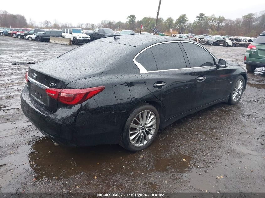 2020 Infiniti Q50 Luxe Awd VIN: JN1EV7AR7LM253121 Lot: 40906087