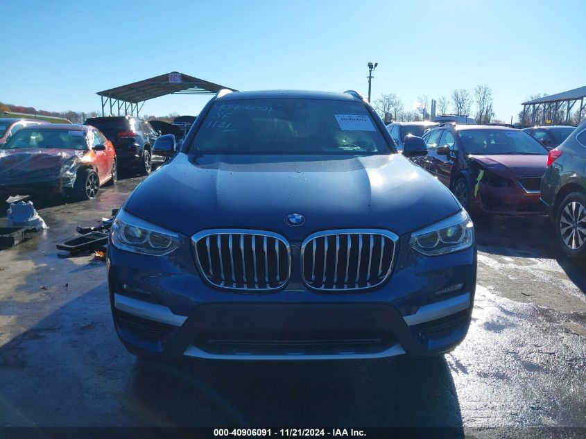 2021 BMW X3 xDrive30I VIN: 5UXTY5C08M9F18794 Lot: 40906091