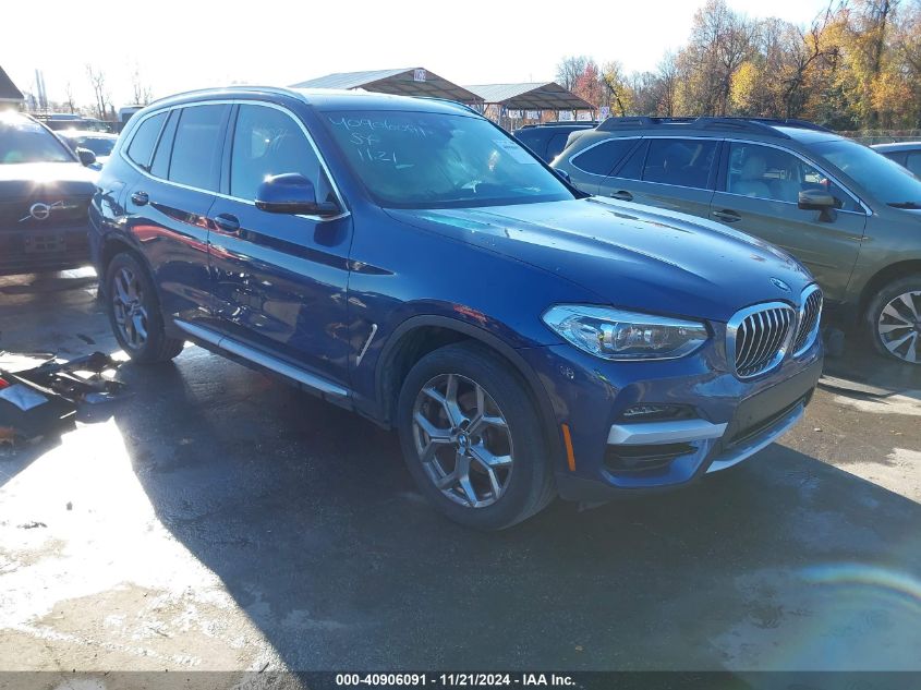 2021 BMW X3 XDRIVE30I - 5UXTY5C08M9F18794