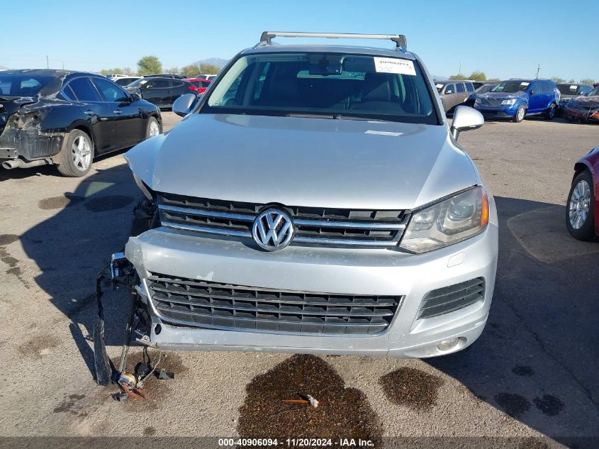 2012 Volkswagen Touareg Vr6 Sport VIN: WVGEF9BP5CD007618 Lot: 40906094