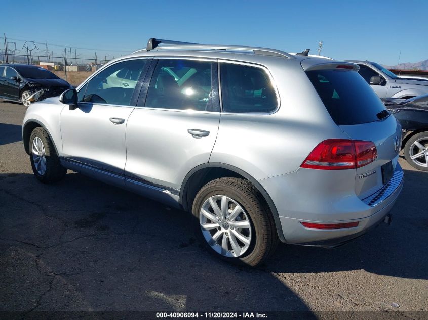 2012 Volkswagen Touareg Vr6 Sport VIN: WVGEF9BP5CD007618 Lot: 40906094