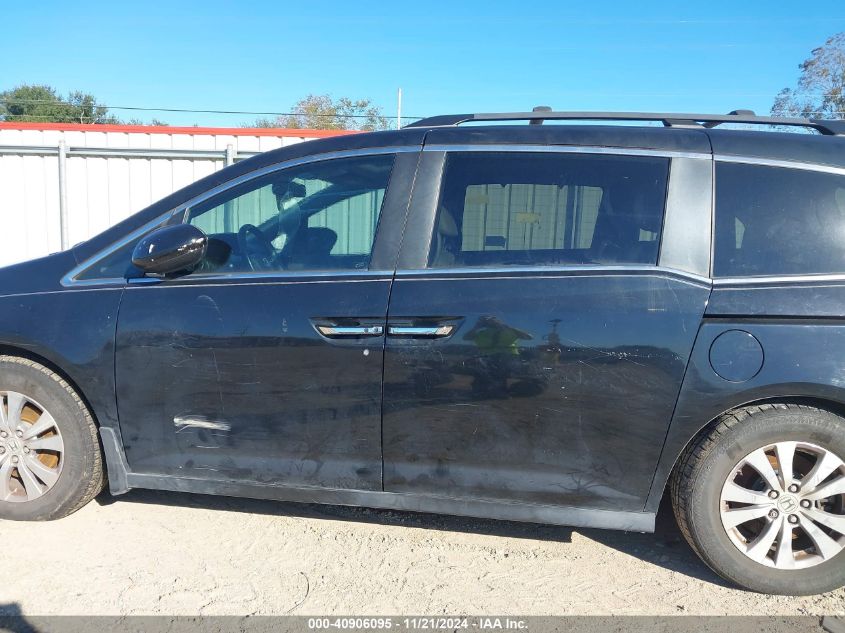 2014 Honda Odyssey Ex-L VIN: 5FNRL5H68EB036631 Lot: 40906095