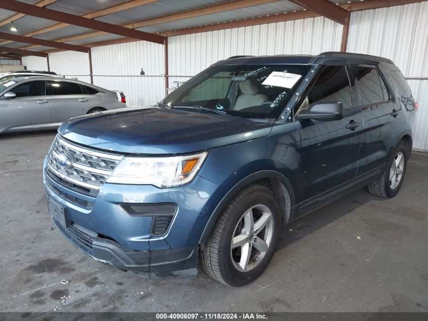 2018 Ford Explorer VIN: 1FM5K7B80JGA81291 Lot: 40906097