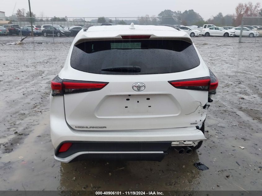 2021 Toyota Highlander Xse VIN: 5TDLZRAH3MS061972 Lot: 40906101