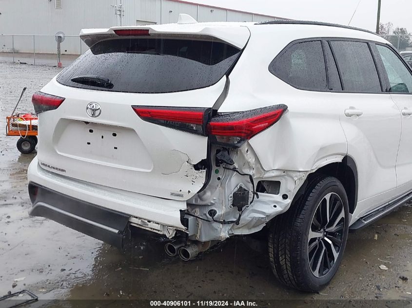 2021 Toyota Highlander Xse VIN: 5TDLZRAH3MS061972 Lot: 40906101