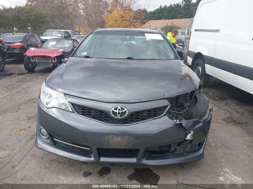 2013 Toyota Camry Se VIN: 4T1BF1FK7DU241828 Lot: 40906103