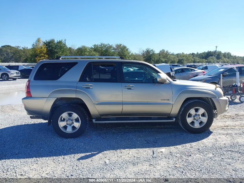 2004 Toyota 4Runner Limited V8 VIN: JTEZT17R048004481 Lot: 40906111