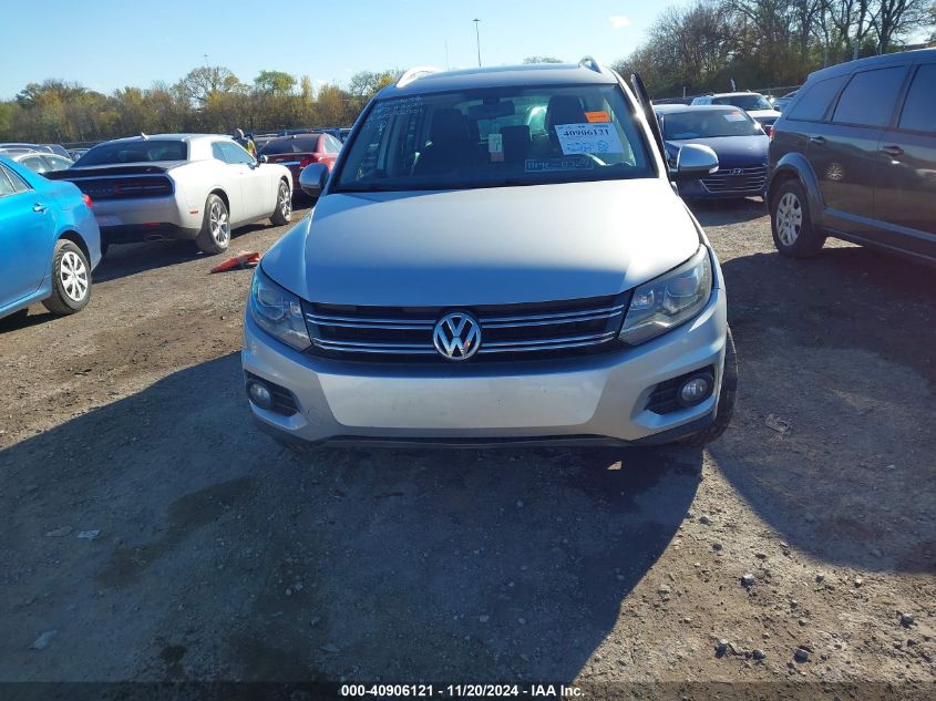 2016 VOLKSWAGEN TIGUAN SE - WVGAV7AX8GW552701