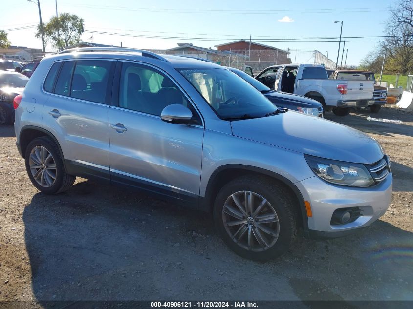 2016 VOLKSWAGEN TIGUAN SE - WVGAV7AX8GW552701