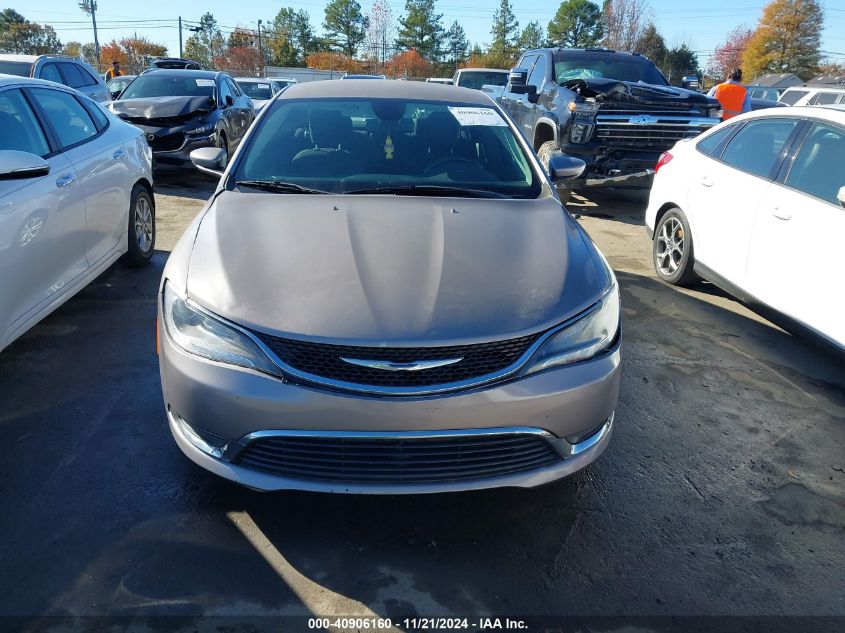 2015 Chrysler 200 Limited VIN: 1C3CCCAB9FN598546 Lot: 40906160