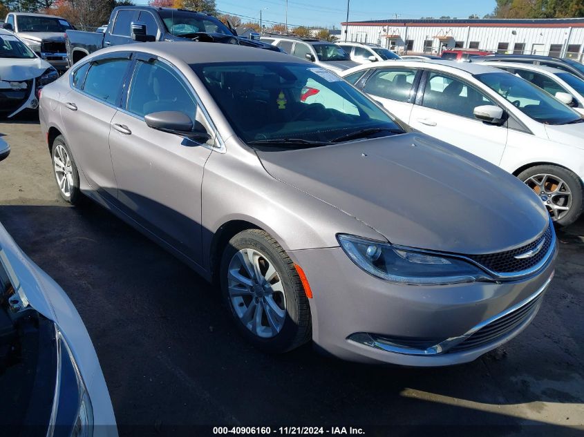 2015 Chrysler 200 Limited VIN: 1C3CCCAB9FN598546 Lot: 40906160