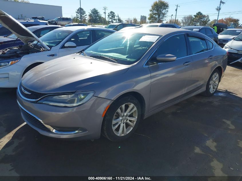 2015 Chrysler 200 Limited VIN: 1C3CCCAB9FN598546 Lot: 40906160