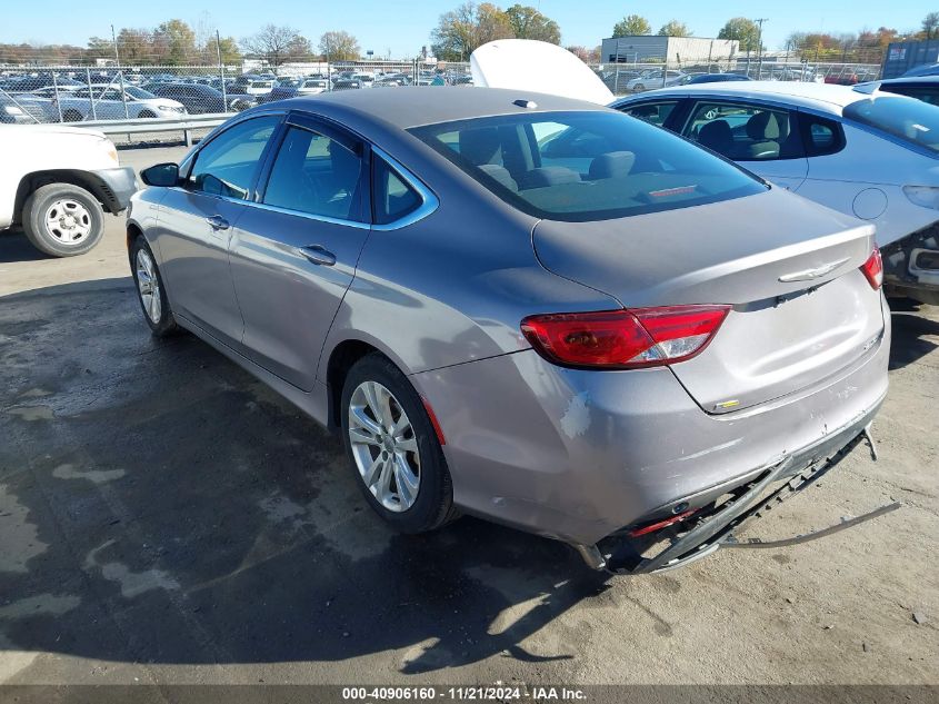 2015 Chrysler 200 Limited VIN: 1C3CCCAB9FN598546 Lot: 40906160