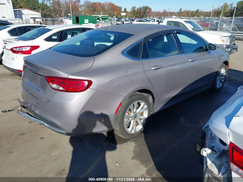 2015 Chrysler 200 Limited VIN: 1C3CCCAB9FN598546 Lot: 40906160