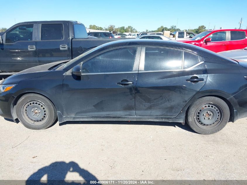 2020 Nissan Sentra S Xtronic Cvt VIN: 3N1AB8BV1LY260555 Lot: 40906171