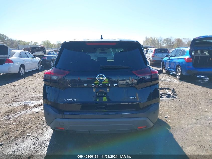 2021 Nissan Rogue Sv Fwd VIN: 5N1AT3BA3MC674985 Lot: 40906184