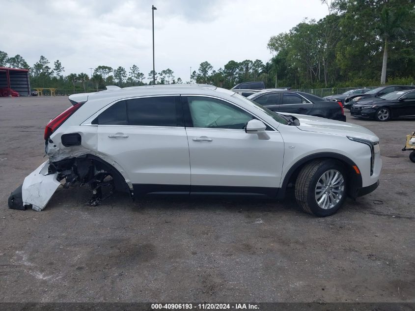 2024 Cadillac Xt4 Fwd Luxury VIN: 1GYAZAR46RF206630 Lot: 40906193