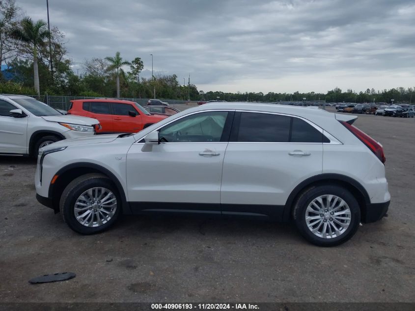 2024 Cadillac Xt4 Fwd Luxury VIN: 1GYAZAR46RF206630 Lot: 40906193