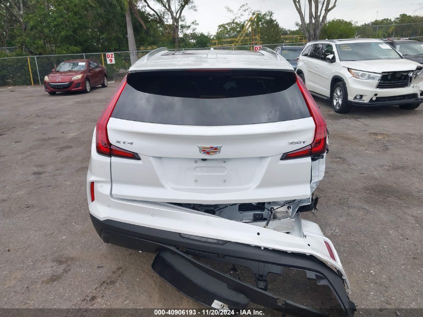 2024 Cadillac Xt4 Fwd Luxury VIN: 1GYAZAR46RF206630 Lot: 40906193