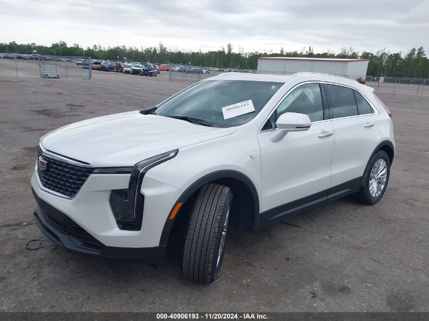 2024 Cadillac Xt4 Fwd Luxury VIN: 1GYAZAR46RF206630 Lot: 40906193