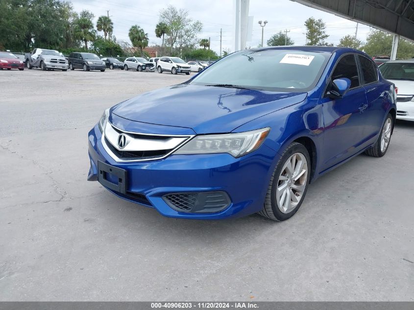 2016 Acura Ilx Premium Package/Technology Plus Package VIN: 19UDE2F71GA007273 Lot: 40906203