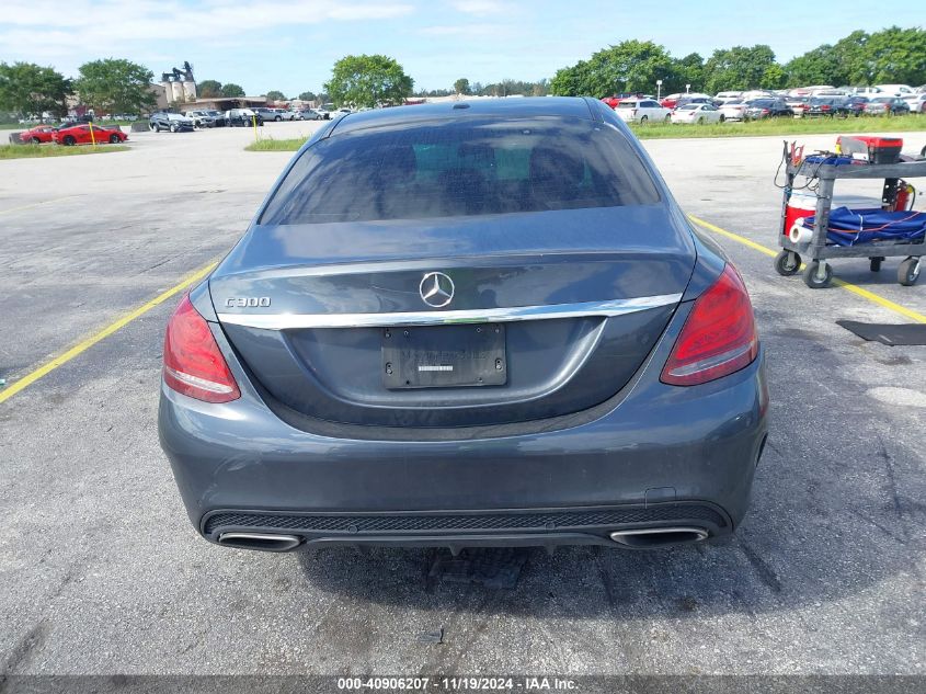 2016 Mercedes-Benz C-Class C 300/Luxury/Sport VIN: 55SWF4JB6GU113218 Lot: 40906207