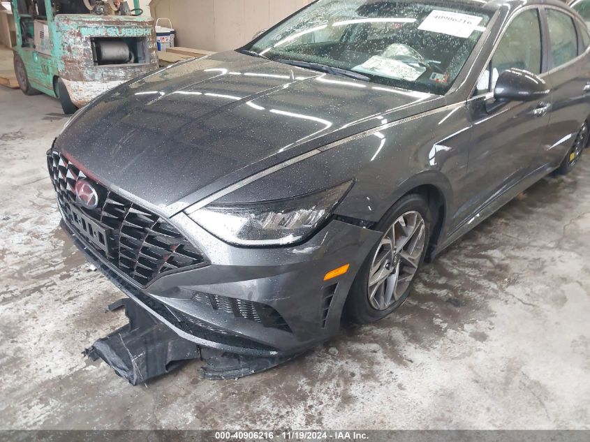 2020 Hyundai Sonata Sel VIN: 5NPEF4JA7LH048671 Lot: 40906216