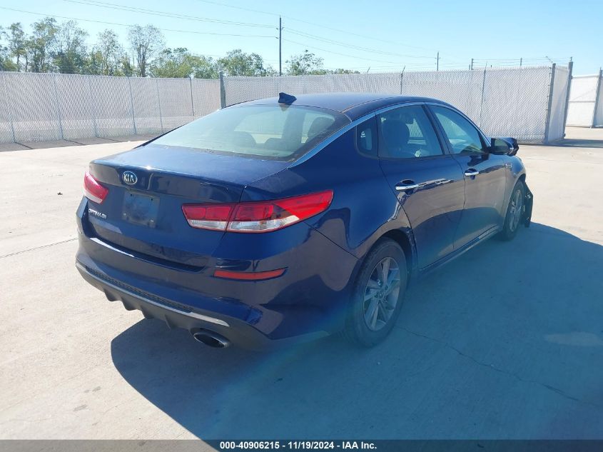 VIN 5XXGT4L3XKG348988 2019 KIA Optima, LX no.4