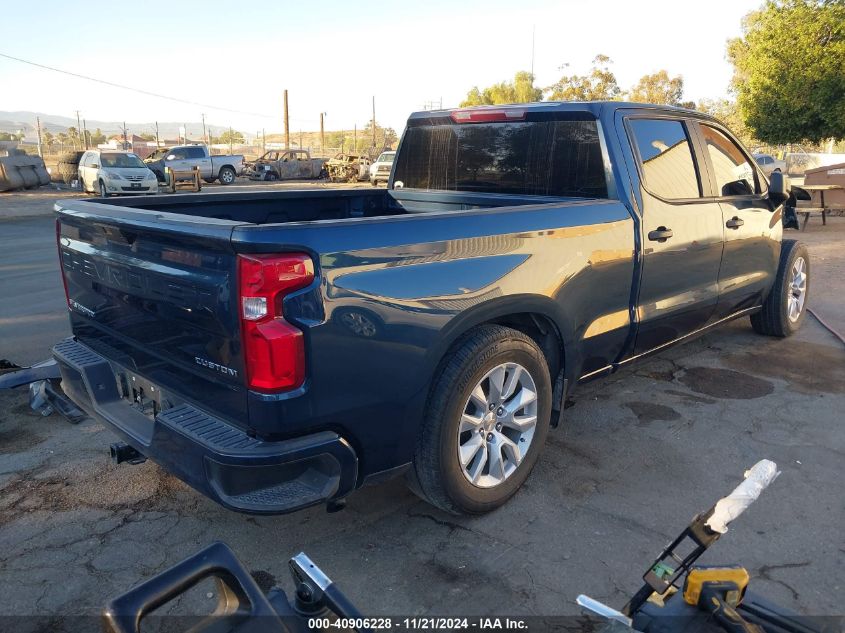 2020 Chevrolet Silverado 1500 2Wd Standard Bed Custom VIN: 3GCPWBEH8LG401173 Lot: 40906228